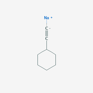 sodium;ethynylcyclohexane