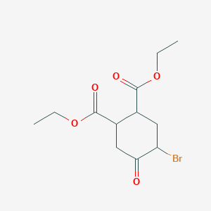 Diethyl 4-bromo-5-oxocyclohexane-1,2-dicarboxylate