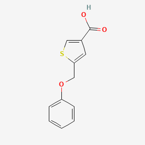 5-(Phenoxymethyl)thiophene-3-carboxylic acid