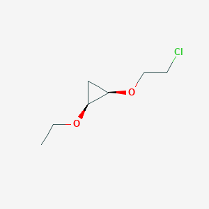 (1R,2S)-1-(2-Chloroethoxy)-2-ethoxycyclopropane