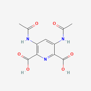 3,5-Diacetamidopyridine-2,6-dicarboxylic acid