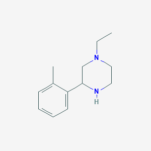 1-Ethyl-3-(2-methylphenyl)piperazine