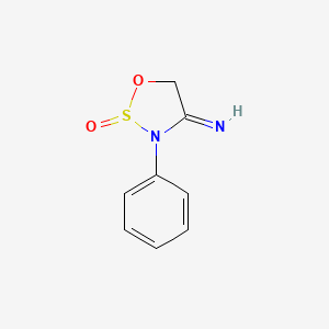 4-Imino-3-phenyl-1,2lambda~4~,3-oxathiazolidin-2-one