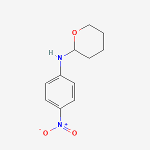 N-(4-Nitrophenyl)oxan-2-amine