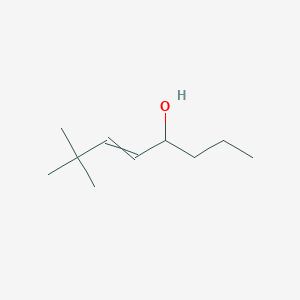 7,7-Dimethyloct-5-en-4-ol