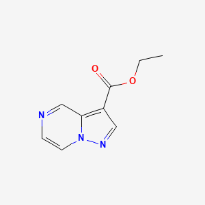 Ethyl pyrazolo[1,5-A]pyrazine-3-carboxylate