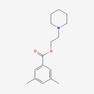 2-(Piperidin-1-yl)ethyl 3,5-dimethylbenzoate