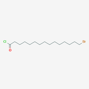 Pentadecanoyl chloride, 15-bromo-