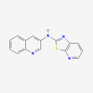 N-([1,3]Thiazolo[5,4-b]pyridin-2-yl)quinolin-3-amine