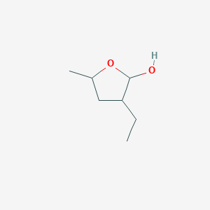 3-Ethyl-5-methyloxolan-2-ol