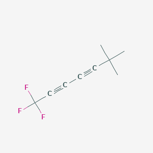 1,1,1-Trifluoro-6,6-dimethylhepta-2,4-diyne