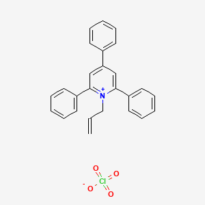 Pyridinium, 2,4,6-triphenyl-1-(2-propenyl)-, perchlorate