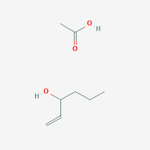 Acetic acid;hex-1-en-3-ol