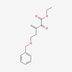 Ethyl 5-(benzyloxy)-3-methylidene-2-oxopentanoate