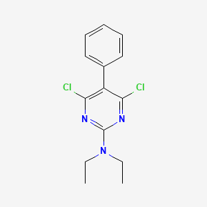 4,6-Dichloro-N,N-diethyl-5-phenylpyrimidin-2-amine