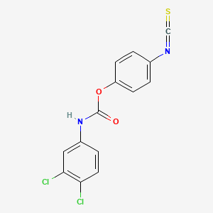 4-Isothiocyanatophenyl (3,4-dichlorophenyl)carbamate