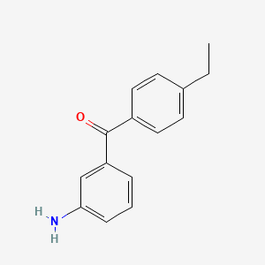 (3-Aminophenyl)(4-ethylphenyl)methanone