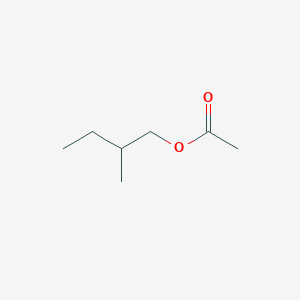 molecular formula C7H14O2 B145630 2-Methylbutyl acetate CAS No. 624-41-9