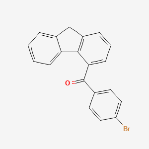 (4-Bromophenyl)(9H-fluoren-4-YL)methanone