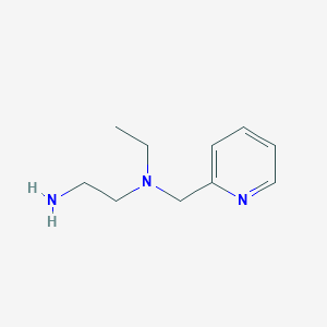 N~1~-Ethyl-N~1~-[(pyridin-2-yl)methyl]ethane-1,2-diamine