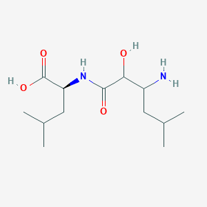 N-(3-Amino-2-hydroxy-5-methylhexanoyl)-L-leucine