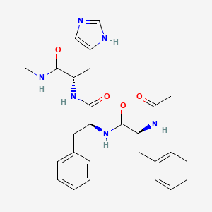 N-Acetyl-L-phenylalanyl-L-phenylalanyl-N-methyl-L-histidinamide