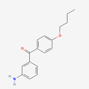 Methanone, (3-aminophenyl)(4-butoxyphenyl)-