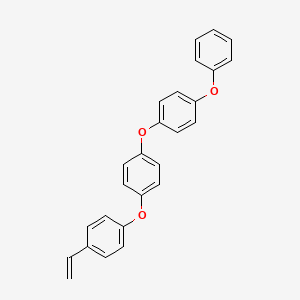 1-Ethenyl-4-[4-(4-phenoxyphenoxy)phenoxy]benzene