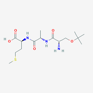 O-tert-Butyl-L-seryl-L-alanyl-L-methionine