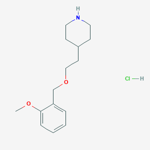 4-{2-[(2-Methoxybenzyl)oxy]ethyl}piperidine hydrochloride