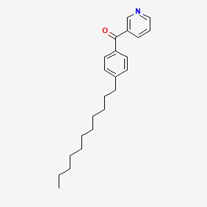 (Pyridin-3-yl)(4-undecylphenyl)methanone