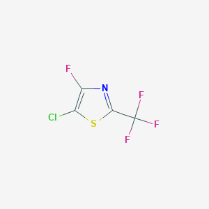 5-Chloro-4-fluoro-2-(trifluoromethyl)-1,3-thiazole