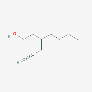 3-(Prop-2-YN-1-YL)heptan-1-OL