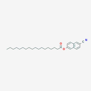 6-Cyanonaphthalen-2-YL octadecanoate