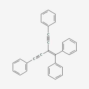 1,1'-[3-(Diphenylmethylidene)penta-1,4-diyne-1,5-diyl]dibenzene