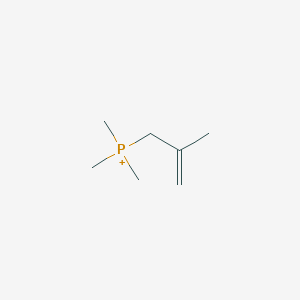 Trimethyl(2-methylprop-2-en-1-yl)phosphanium