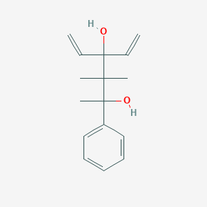 4-Ethenyl-3,3-dimethyl-2-phenylhex-5-ene-2,4-diol