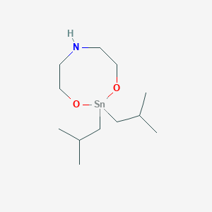 2,2-Bis(2-methylpropyl)-1,3,6,2-dioxazastannocane