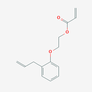 2-[2-(Prop-2-en-1-yl)phenoxy]ethyl prop-2-enoate