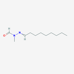 N-Methyl-N'-nonylideneformohydrazide