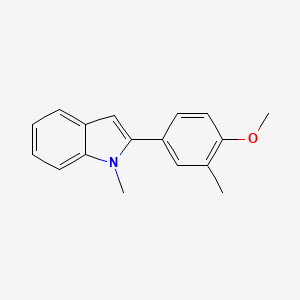 2-(4-Methoxy-3-methylphenyl)-1-methyl-1H-indole