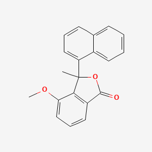 4-Methoxy-3-methyl-3-(naphthalen-1-yl)-2-benzofuran-1(3H)-one