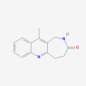 11-Methyl-1,2,4,5-tetrahydro-3H-azepino[4,3-b]quinolin-3-one