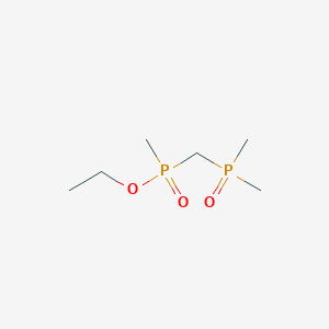 Ethyl [(dimethylphosphoryl)methyl]methylphosphinate