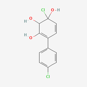 4,4'-Dichloro-3,4-dihydro[1,1'-biphenyl]-2,3,4-triol