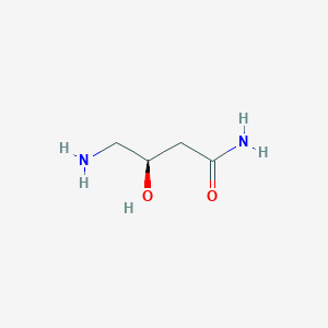 Butanamide, 4-amino-3-hydroxy-, (R)-