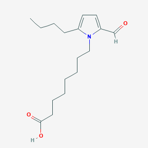 8-(2-Butyl-5-formyl-1H-pyrrol-1-yl)octanoic acid