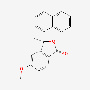 5-Methoxy-3-methyl-3-(naphthalen-1-yl)-2-benzofuran-1(3H)-one