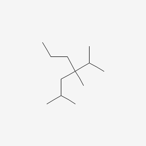 2,4-Dimethyl-4-(propan-2-yl)heptane