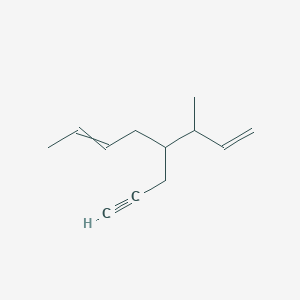 3-Methyl-4-(prop-2-yn-1-yl)octa-1,6-diene